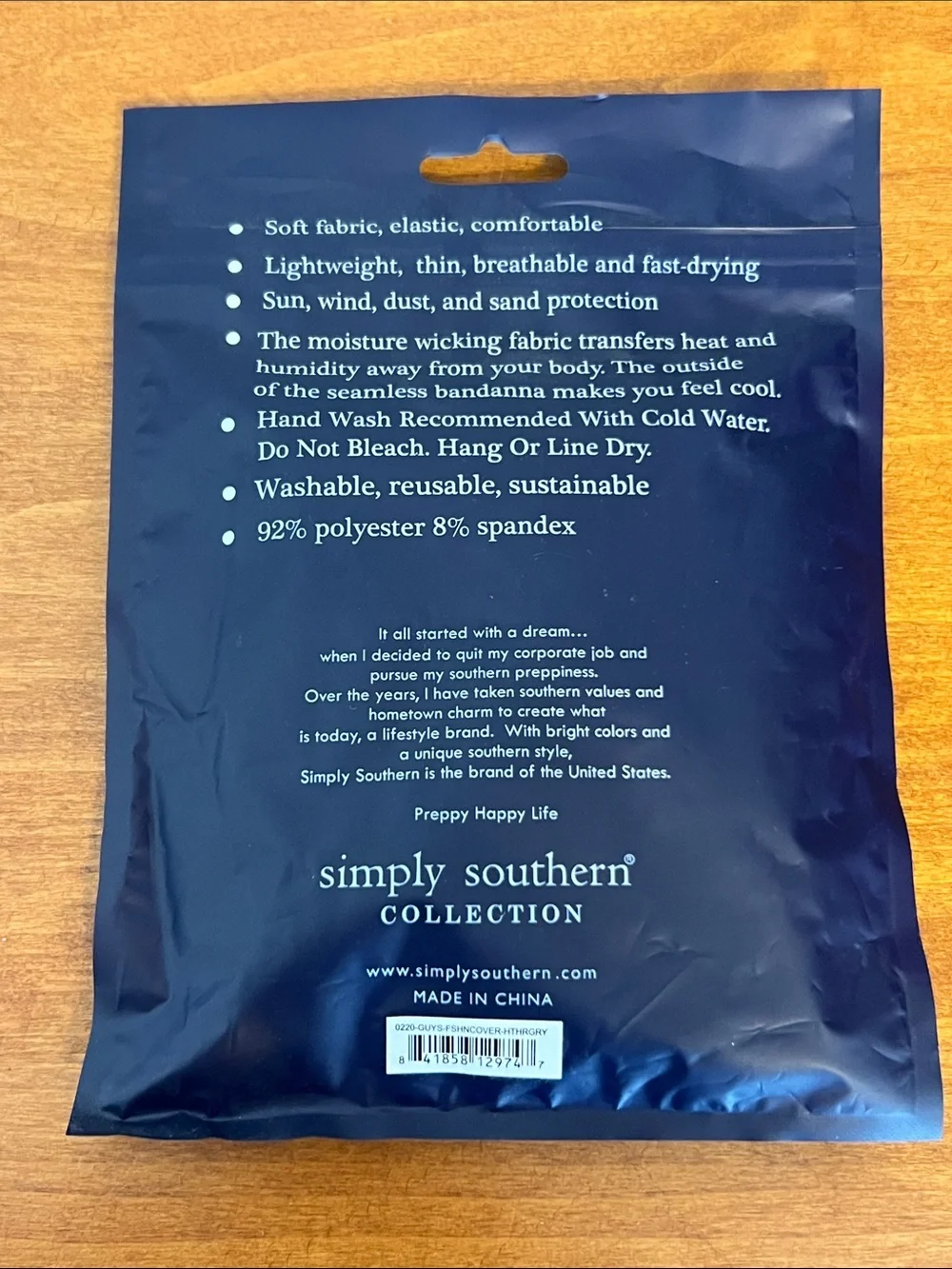 Simply Southern Gray Multi-Use Fashion Cover